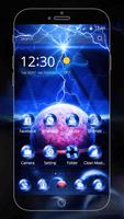 Galaxy Lightning theme free screenshot 1