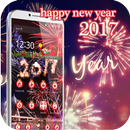 2017 Happy New Year theme 3D APK