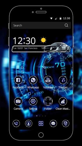 無料で 車のスピードメーターのテーマ クールな青 黒車両速度計の壁紙 アプリの最新版 Apk1 1 4をダウンロードー Android用 車のスピード メーターのテーマ クールな青 黒車両速度計の壁紙 Apk の最新バージョンをダウンロード Apkfab Com Jp