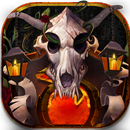 哥特式頭骨主題 APK