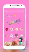 Pink Sweet Theme for Samsung 海报