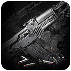 Black Cool Gun Theme ikona
