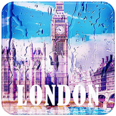 London Water Drops Theme icon