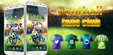 Fußball Fanclubs Thema 3D