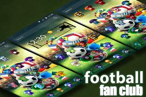 le football fanclub thème 3D capture d'écran 1