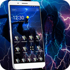 thor theme thunder ray sparkly icon