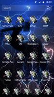 برنامه‌نما thor theme thunder ray sparkly عکس از صفحه
