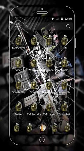 無料で クールな黒のテーマ短機関銃の弾痕割れたガラスの壁紙 アプリの最新版 Apk1 1 4をダウンロードー Android用 クールな黒 のテーマ短機関銃の弾痕割れたガラスの壁紙 Apk の最新バージョンをダウンロード Apkfab Com Jp