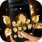 Gold Rose Theme pour Samsung icône
