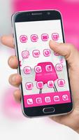 Pink Girly Theme for Android capture d'écran 1