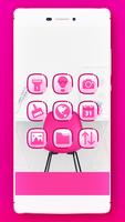 Pink Girly Theme for Android capture d'écran 3