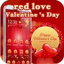 Red Valentine 3D love theme APK
