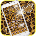 Leopard theme golden love