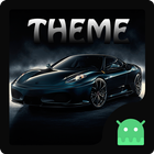 Black Ferrari Theme icono