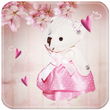 Pink Princess Bear Theme ikona