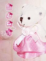 Pink Princess Bear Theme Affiche