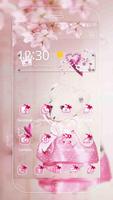 Pink Princess Bear Theme ภาพหน้าจอ 2