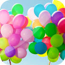 balloon theme colorful heart APK