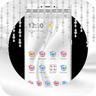 Silver White Jewellery Theme icon