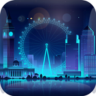 Ferris wheel theme icon