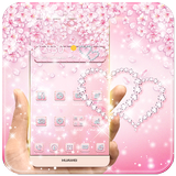 Rose Gold Diamond Theme icône