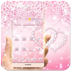 Rose Gold Diamond Theme ไอคอน