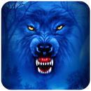 Bleu Horreur Loup Sauvage APK