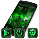 Hi-Tech Neon Green Theme APK