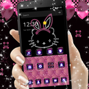 Rose Kitty Diamant Thème APK