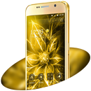 Tema da flor dourada APK