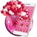Romantique Pink Balloons Theme APK