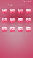 Cute pink bow theme screenshot 2