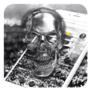Silver Skull Theme APK