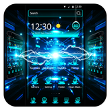 Technologie Thema Zeichen