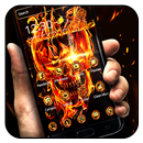 Feuer Schädel Thema APK