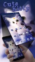 Cute Kitty Theme & Wallpapers 스크린샷 1