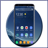 Thème de la nuit pour GalaxyS8 icône