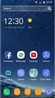 Night Theme for Galaxy S8 पोस्टर