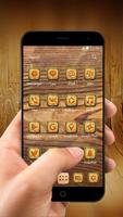 Wood - Theme for Meizu MX6 ảnh chụp màn hình 1