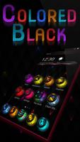 Color Fluorescent Black theme اسکرین شاٹ 1