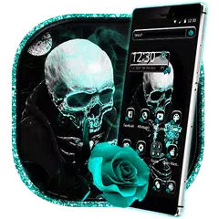 Black Night Skull Theme APK 下載