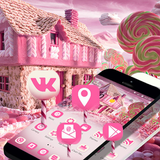 Sweet Candy Paradise Theme icône