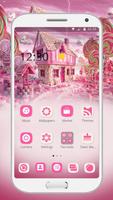 Pink Candy Lolipopo Cute Theme Girls Love Happy poster