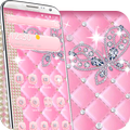 ”pink diamond butterfly theme