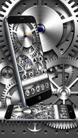 Silver Mechanical Gears Theme اسکرین شاٹ 3