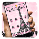 粉紅鑽石巴黎主題 APK