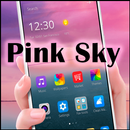 Pink Sky Theme APK