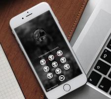 3d Horror Crow skull Theme screenshot 2