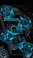 3D Technical Theme & wallpaper Affiche