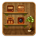 APK Wooden style Theme & Wallpaper